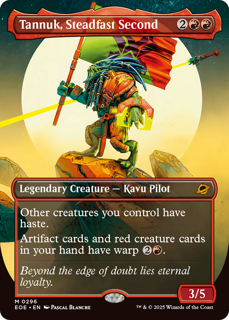 Tannuk, Steadfast Second (Borderless) [Edge of Eternities] | Tabernacle Games
