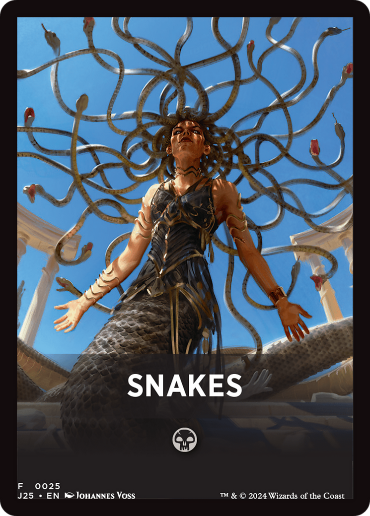 Snakes Theme Card [Foundations Jumpstart Front Cards] | Tabernacle Games