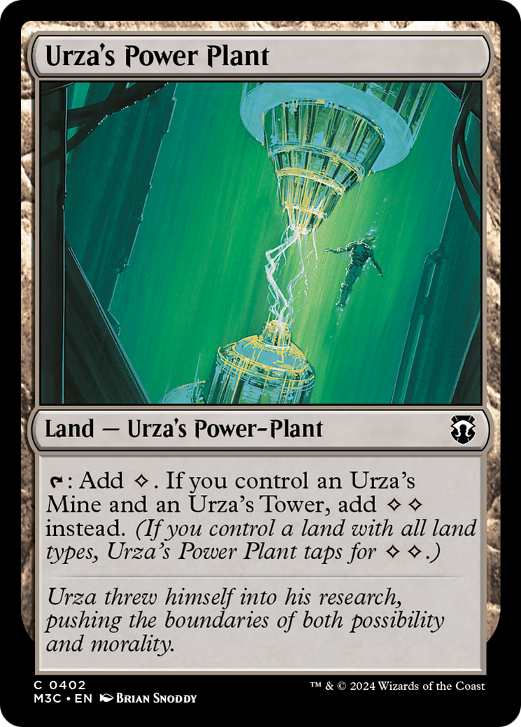 Urza's Power Plant (Ripple Foil) [Modern Horizons 3 Commander] | Tabernacle Games