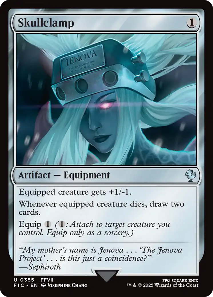 Skullclamp [FINAL FANTASY Commander] | Tabernacle Games