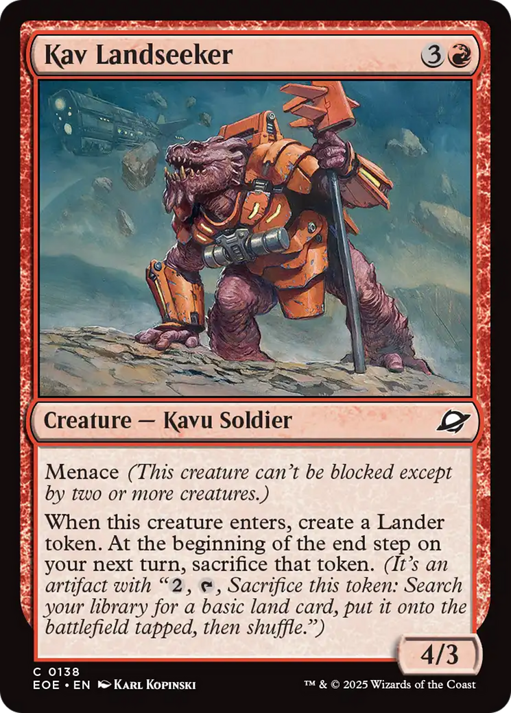 Kav Landseeker [Edge of Eternities] | Tabernacle Games