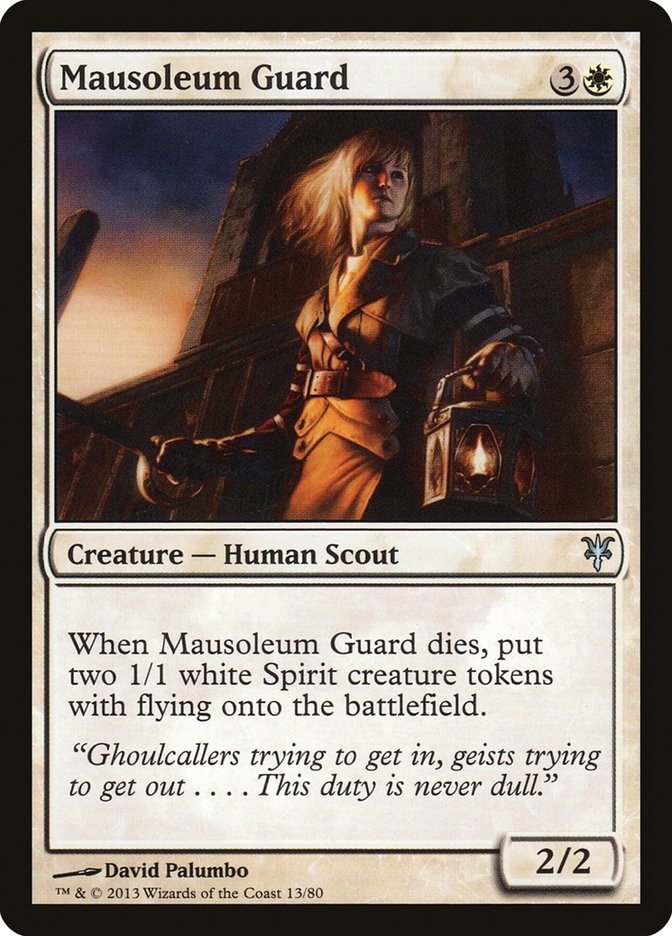 Mausoleum Guard [Duel Decks: Sorin vs. Tibalt] | Tabernacle Games