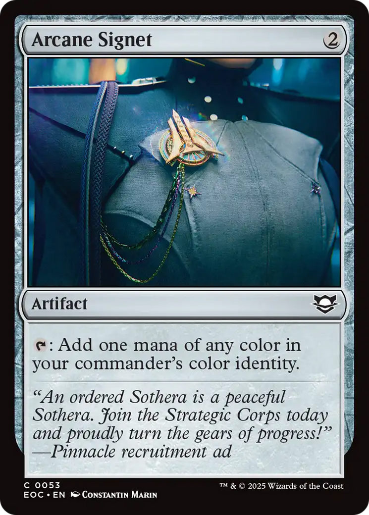 Arcane Signet [Edge of Eternities Commander] | Tabernacle Games