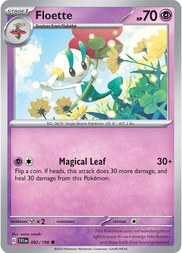 Floette (092/198) [Scarlet & Violet: Base Set] | Tabernacle Games