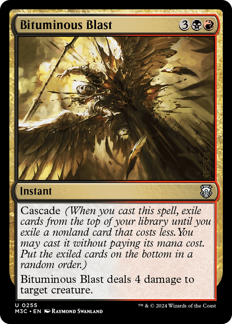Bituminous Blast [Modern Horizons 3 Commander] | Tabernacle Games