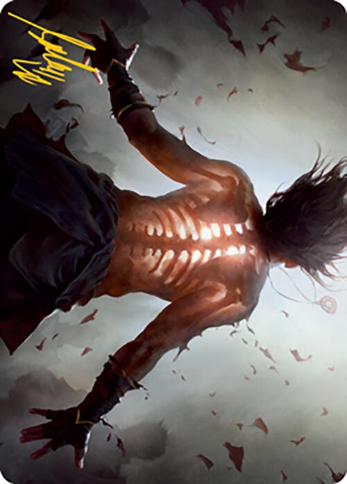 Piercing Rays Art Card (Gold-Stamped Signature) [Modern Horizons 2 Art Series] | Tabernacle Games