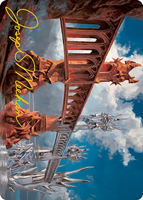 Silverbluff Bridge Art Card (Gold-Stamped Signature) [Modern Horizons 2 Art Series] | Tabernacle Games