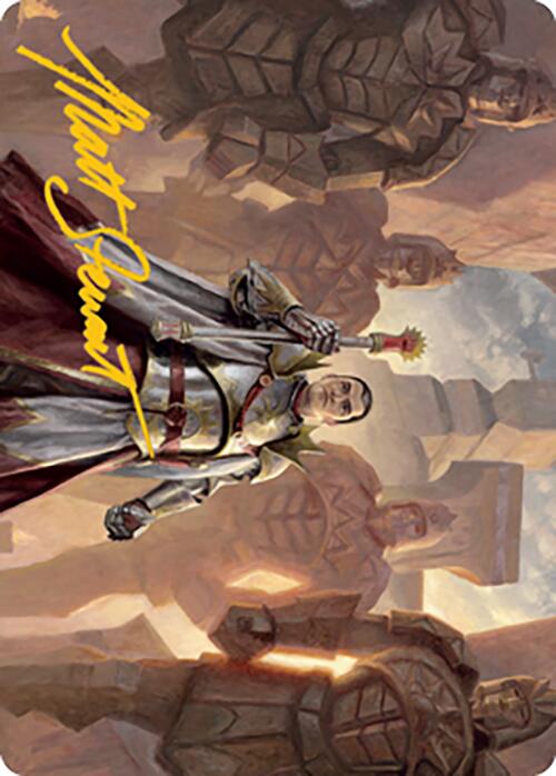 General Ferrous Rokiric Art Card (Gold-Stamped Signature) [Modern Horizons 2 Art Series] | Tabernacle Games