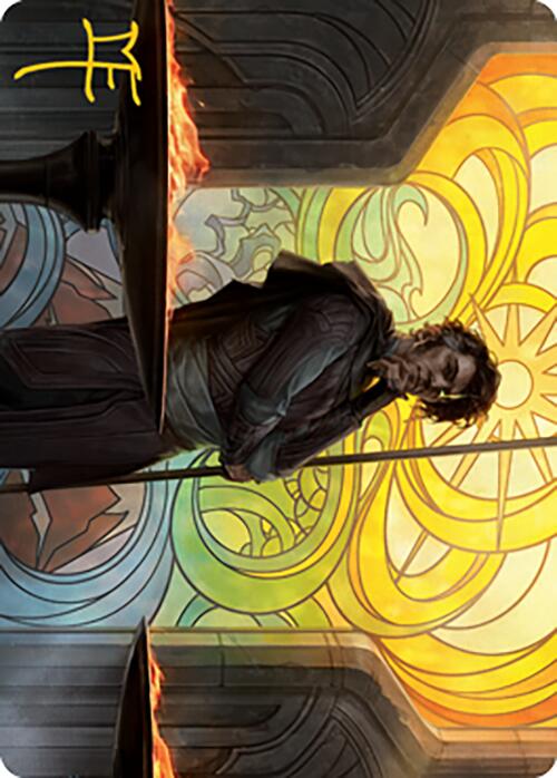 Garth One-Eye Art Card (Gold-Stamped Signature) [Modern Horizons 2 Art Series] | Tabernacle Games