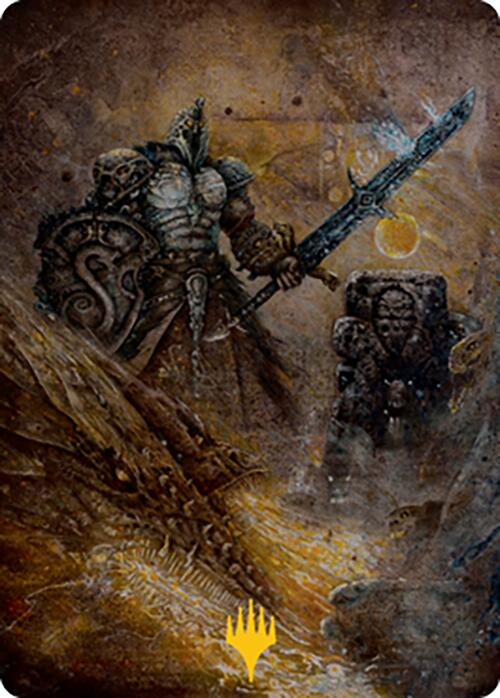 Dakkon, Shadow Slayer Art Card (48) (Gold-Stamped Signature) [Modern Horizons 2 Art Series] | Tabernacle Games