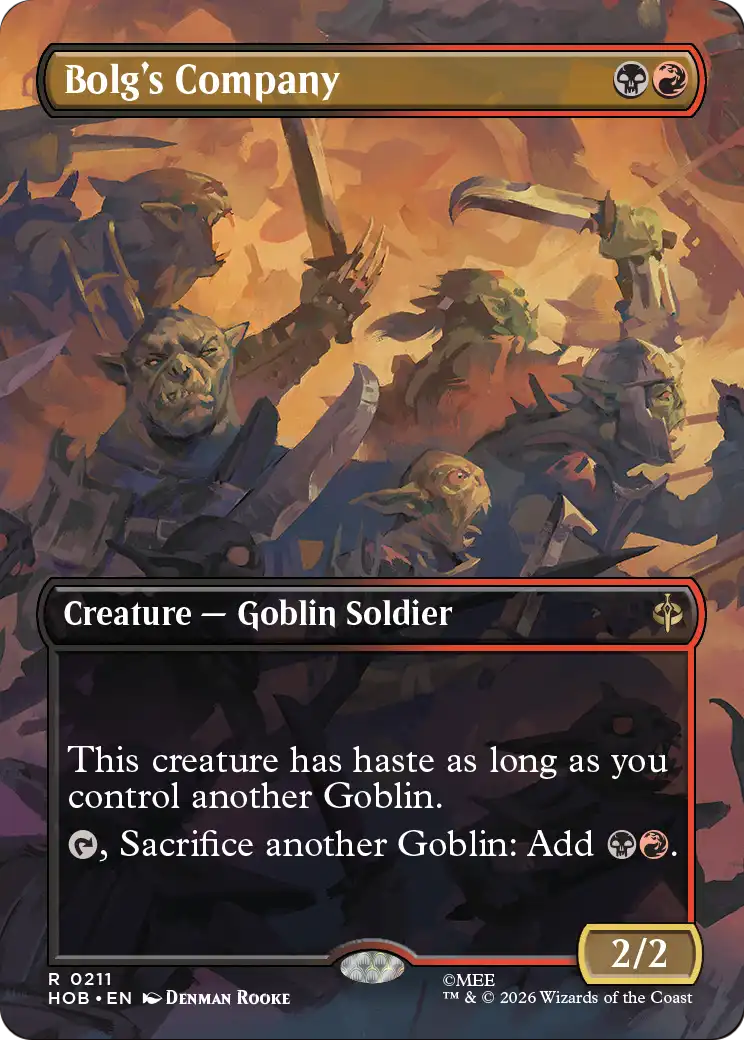 Bolg's Company (Borderless) [The Hobbit] | Tabernacle Games