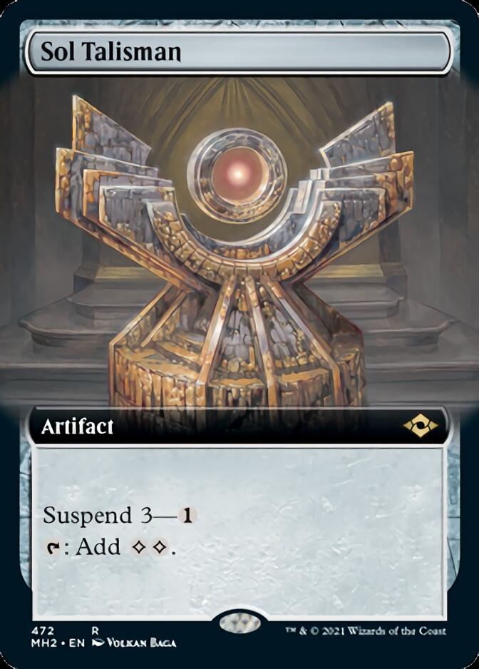 Sol Talisman (Extended Art) [Modern Horizons 2] | Tabernacle Games