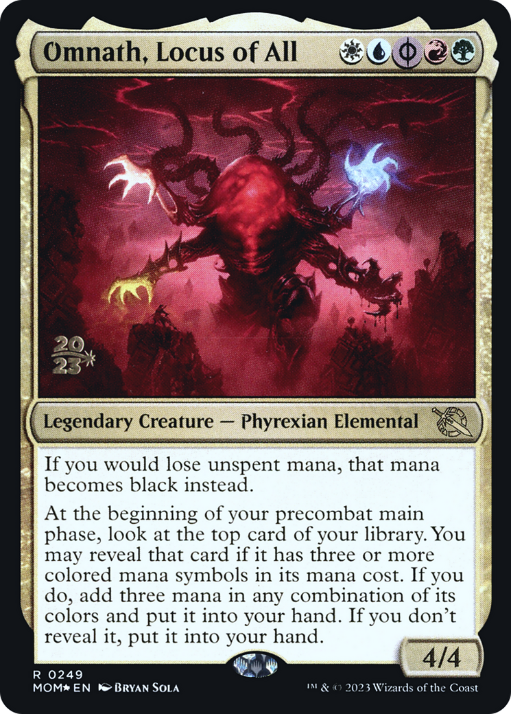 Omnath, Locus of All [March of the Machine Prerelease Promos] | Tabernacle Games