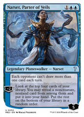 Narset, Parter of Veils (White Border) [Mystery Booster 2] | Tabernacle Games