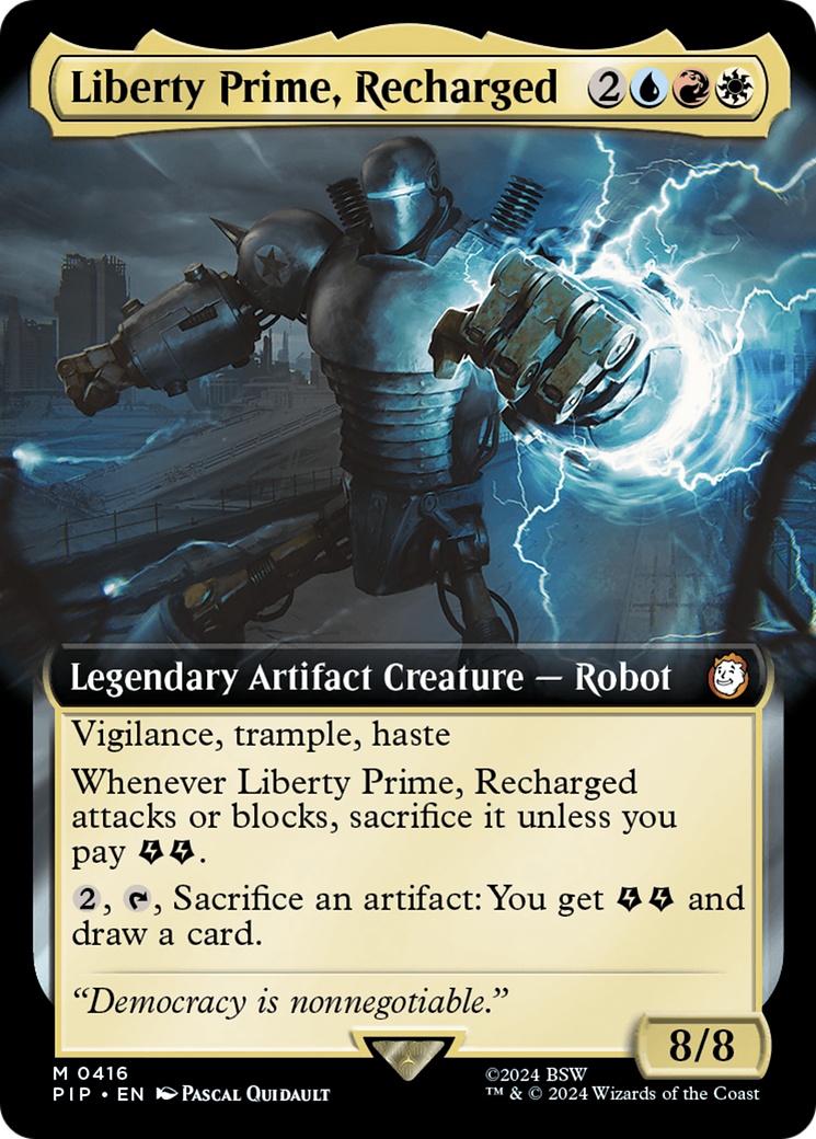 Liberty Prime, Recharged (Extended Art) [Fallout] | Tabernacle Games