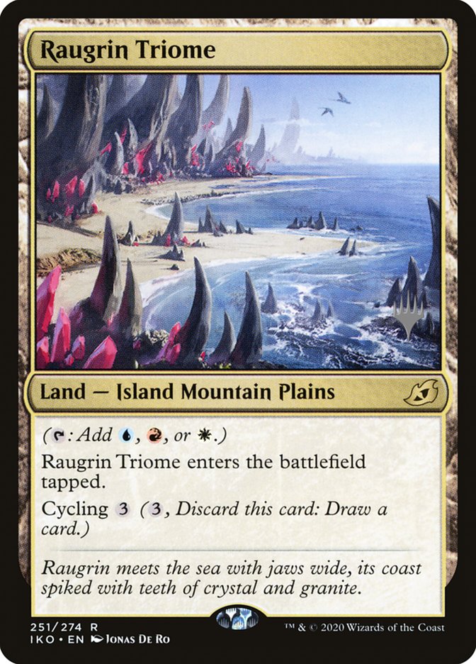 Raugrin Triome (Promo Pack) [Ikoria: Lair of Behemoths Promos] | Tabernacle Games