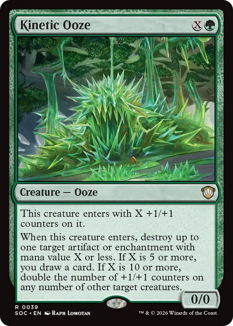 Kinetic Ooze [Secrets of Strixhaven Commander] | Tabernacle Games