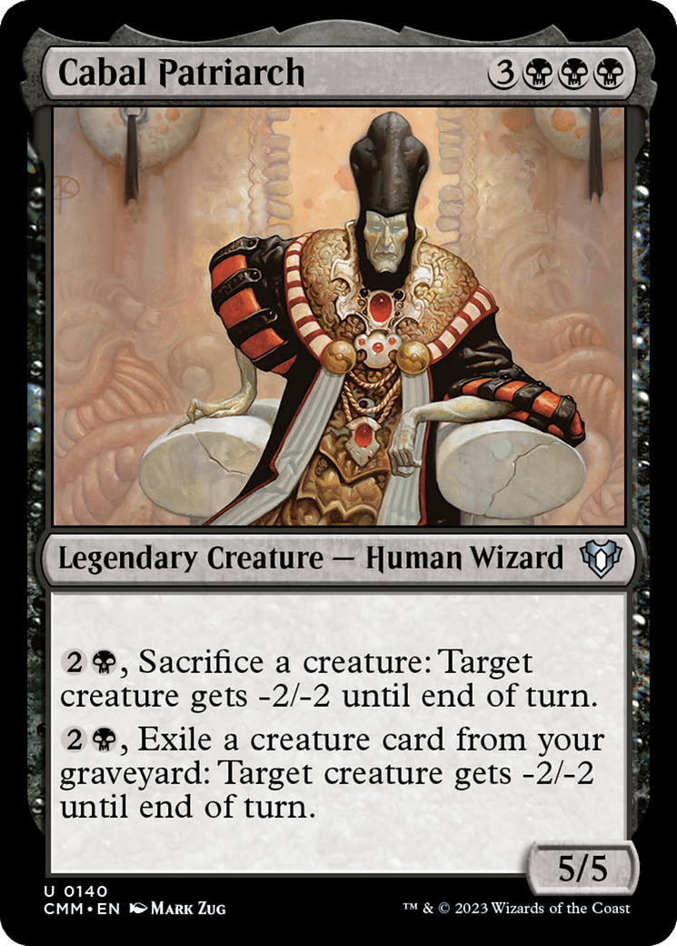 Cabal Patriarch [Commander Masters] | Tabernacle Games