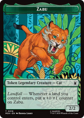 Redwing // Zabu Double-Sided Token [Marvel Super Heroes Tokens] | Tabernacle Games