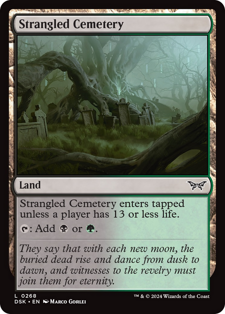 Strangled Cemetery [Duskmourn: House of Horror] | Tabernacle Games