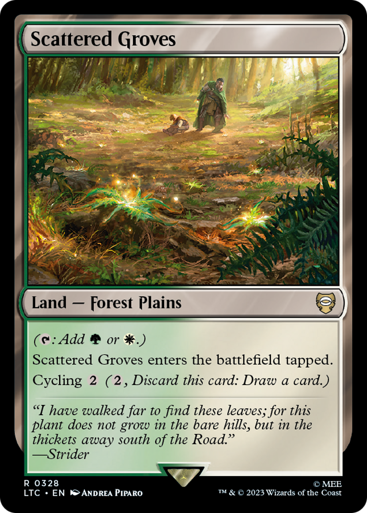 Scattered Groves [The Lord of the Rings: Tales of Middle-Earth Commander] | Tabernacle Games