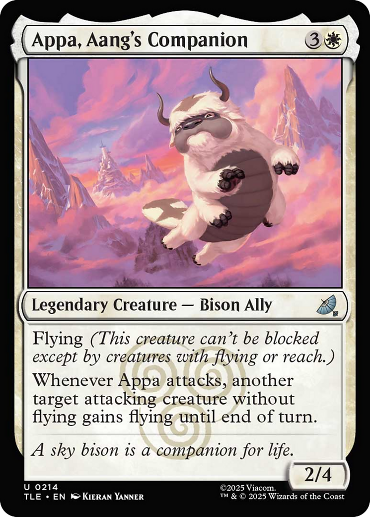 Appa, Aang's Companion [Avatar: The Last Airbender: Eternal-Legal] | Tabernacle Games