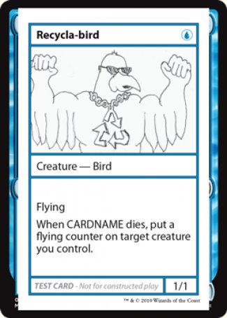 Recycla-bird (2021 Edition) [Mystery Booster Playtest Cards] | Tabernacle Games