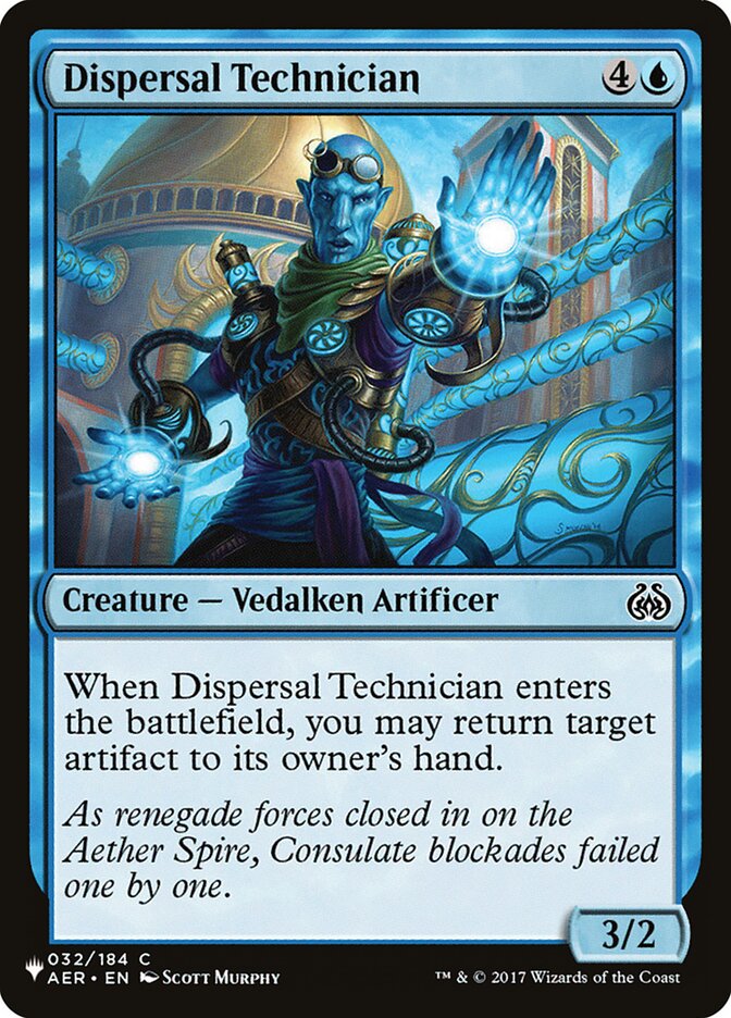 Dispersal Technician [The List] | Tabernacle Games