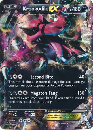 Krookodile EX (XY25) (Jumbo Card) [XY: Black Star Promos] | Tabernacle Games