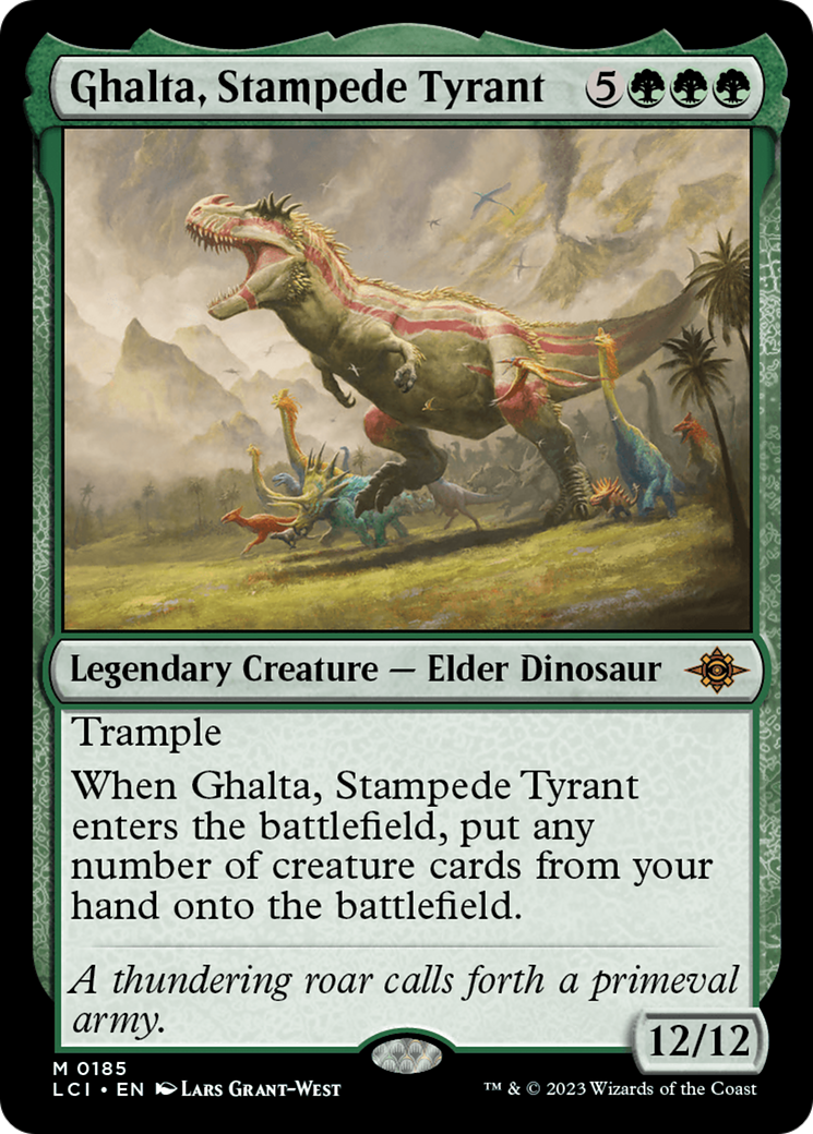 Ghalta, Stampede Tyrant [The Lost Caverns of Ixalan] | Tabernacle Games