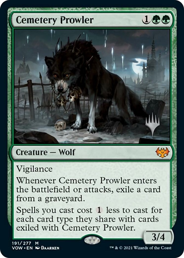 Cemetery Prowler (Promo Pack) [Aetherdrift Promos] | Tabernacle Games