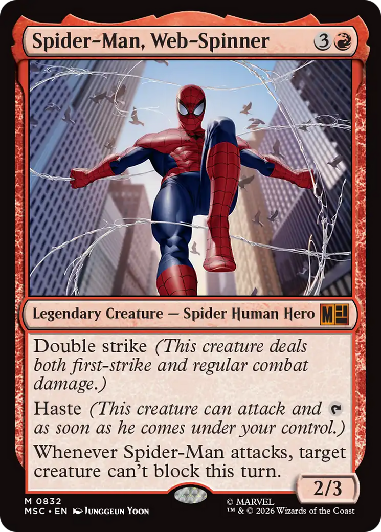 Spider-Man, Web-Spinner [Marvel Super Heroes Commander] | Tabernacle Games