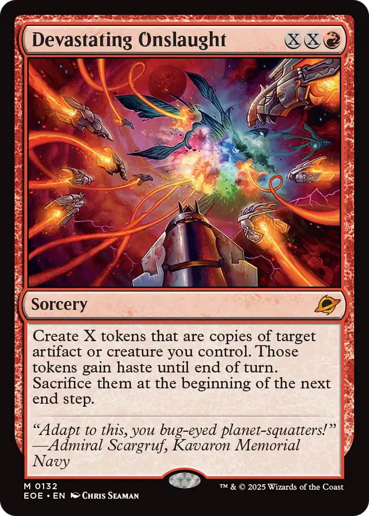 Devastating Onslaught [Edge of Eternities] | Tabernacle Games