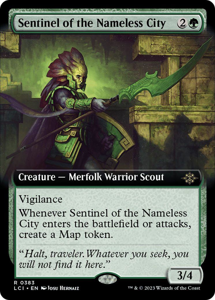 Sentinel of the Nameless City (Extended Art) [The Lost Caverns of Ixalan] | Tabernacle Games