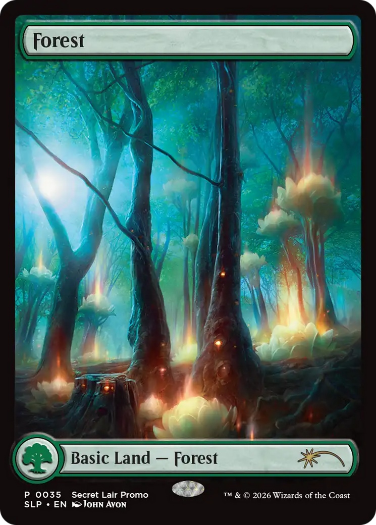Forest (0035) [Secret Lair Showdown] | Tabernacle Games