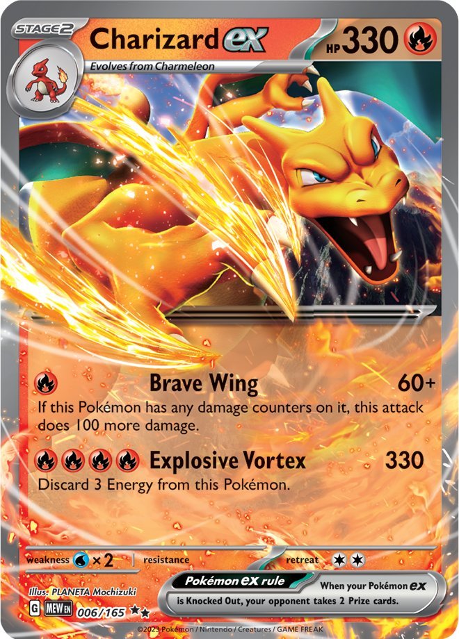 Charizard ex (006/165) [Scarlet & Violet 151] | Tabernacle Games