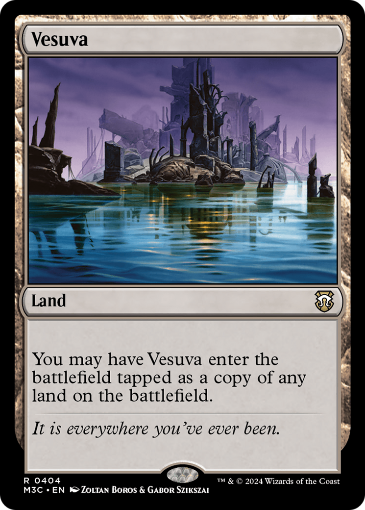 Vesuva (Ripple Foil) [Modern Horizons 3 Commander] | Tabernacle Games