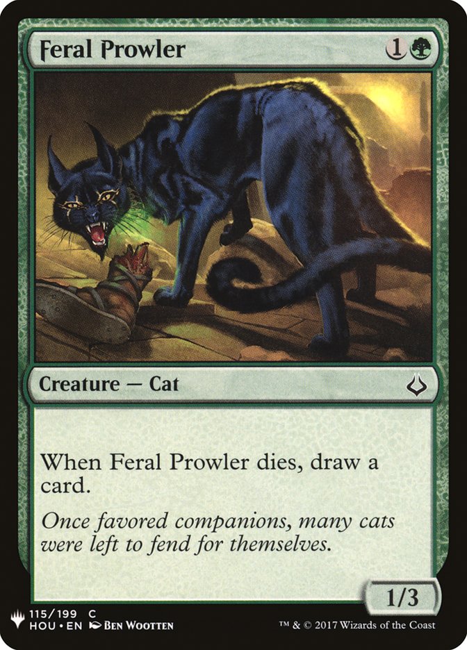 Feral Prowler [Mystery Booster] | Tabernacle Games