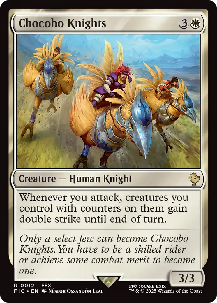 Chocobo Knights [FINAL FANTASY Commander] | Tabernacle Games