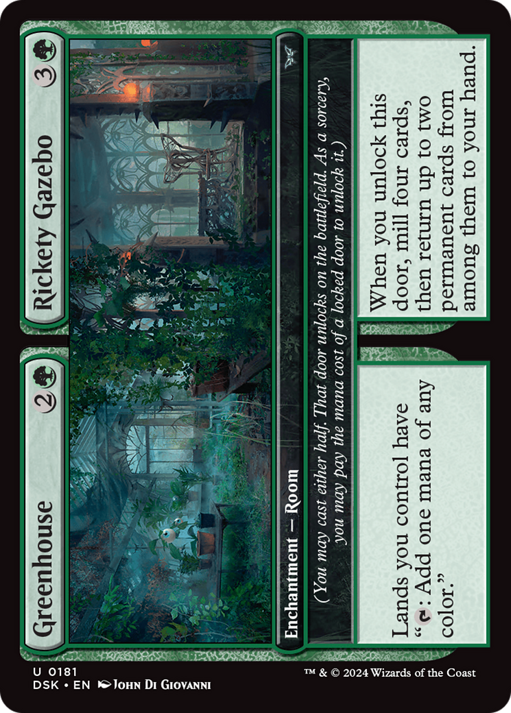 Greenhouse // Rickety Gazebo [Duskmourn: House of Horror] | Tabernacle Games