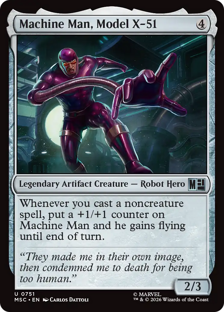 Machine Man, Model X-51 [Marvel Super Heroes Commander] | Tabernacle Games