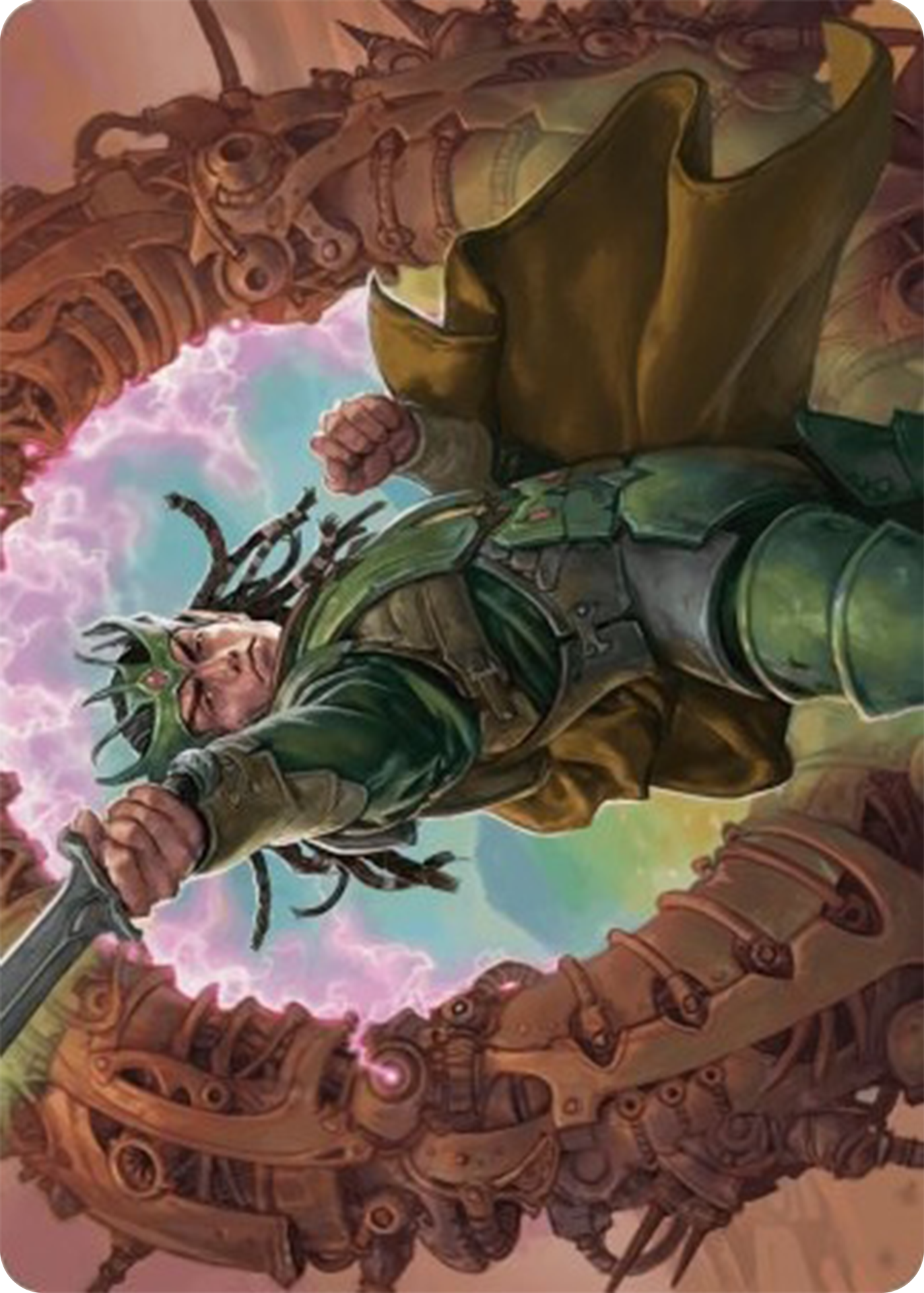 Eladamri, Korvecdal Art Card [Modern Horizons 3 Art Series] | Tabernacle Games