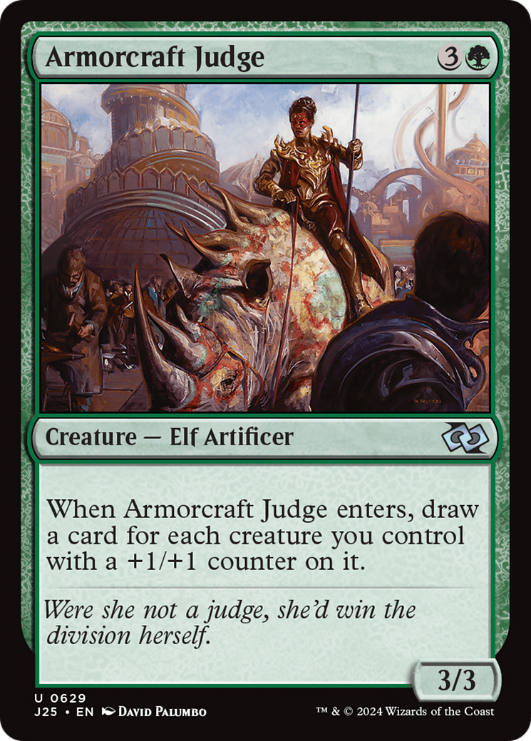 Armorcraft Judge [Foundations Jumpstart] | Tabernacle Games