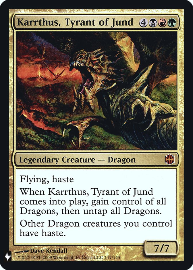 Karrthus, Tyrant of Jund [Mystery Booster] | Tabernacle Games