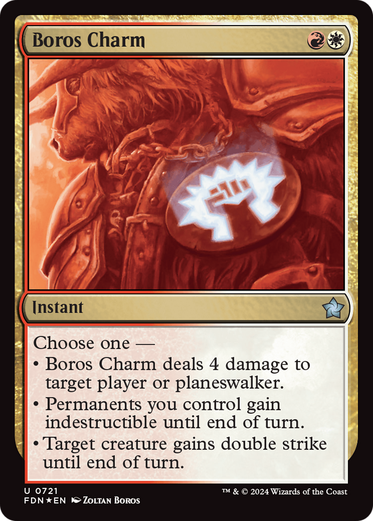 Boros Charm [Foundations] | Tabernacle Games