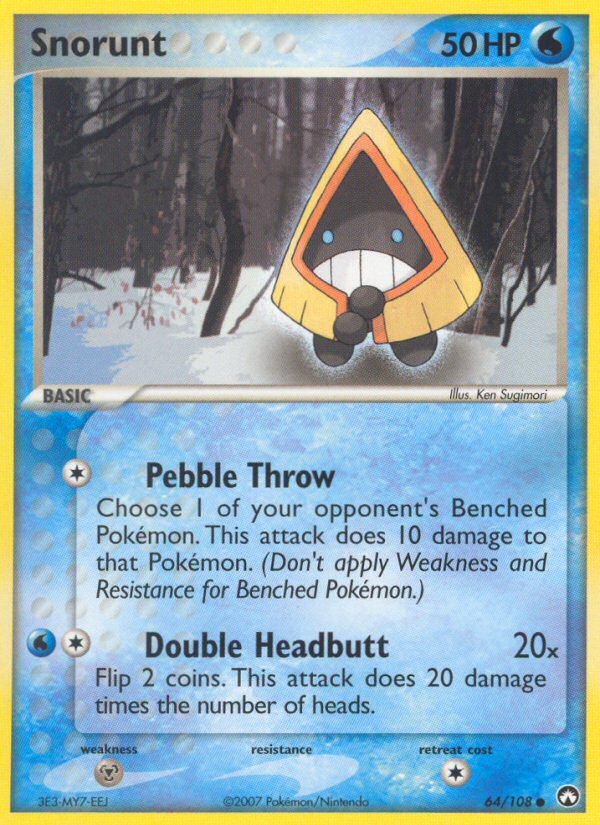 Snorunt (64/108) [EX: Power Keepers] | Tabernacle Games