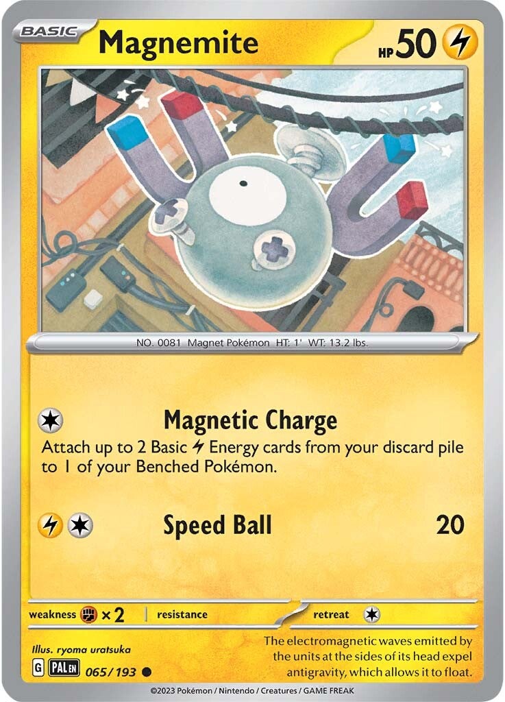 Magnemite (065/193) [Scarlet & Violet: Paldea Evolved] | Tabernacle Games