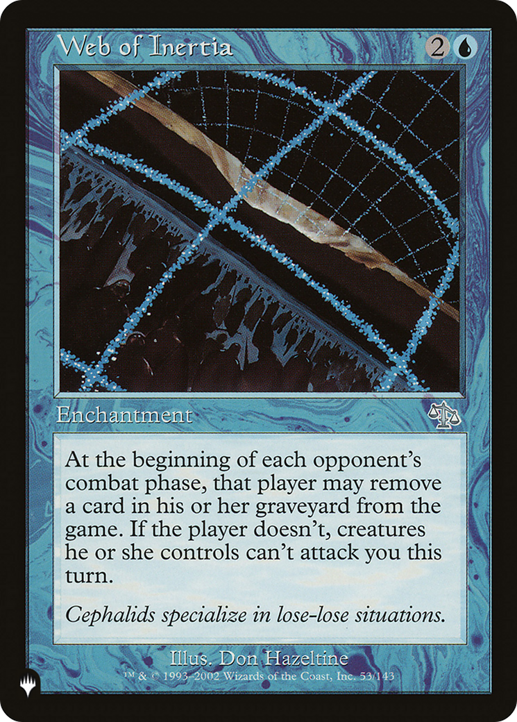 Web of Inertia [The List] | Tabernacle Games
