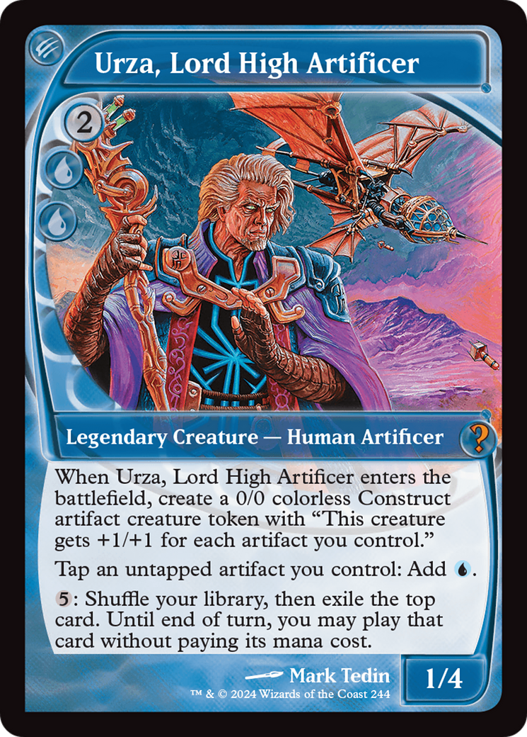 Urza, Lord High Artificer (Future Sight) [Mystery Booster 2] | Tabernacle Games