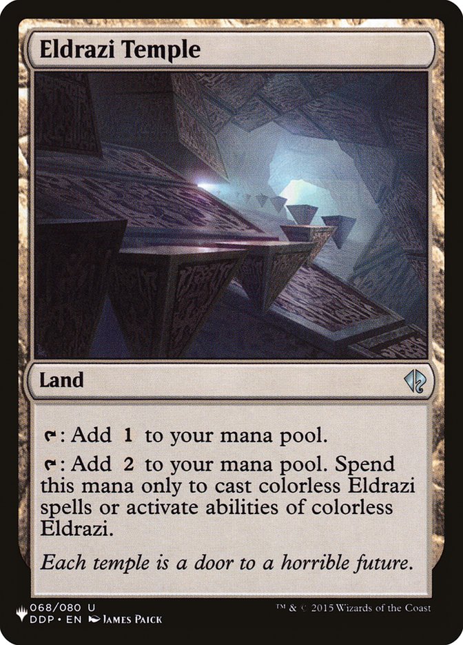 Eldrazi Temple [The List] | Tabernacle Games